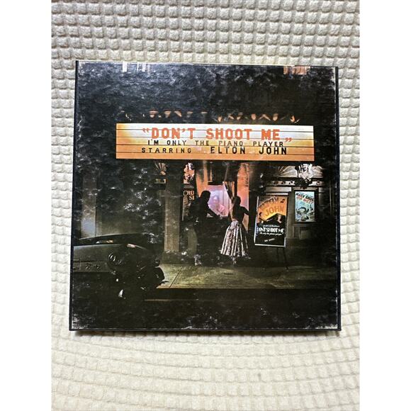 Don’t Shoot Me,I'm Only The Piano Player,Elton John Reel To Reel Tape 7 1/2 IPS - Picture 1 of 3